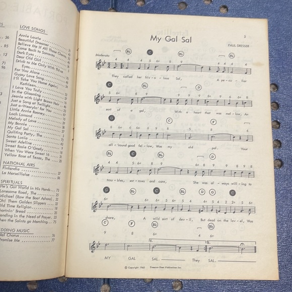 1963 music for portable chord organs vintage music book - Picture 8 of 13